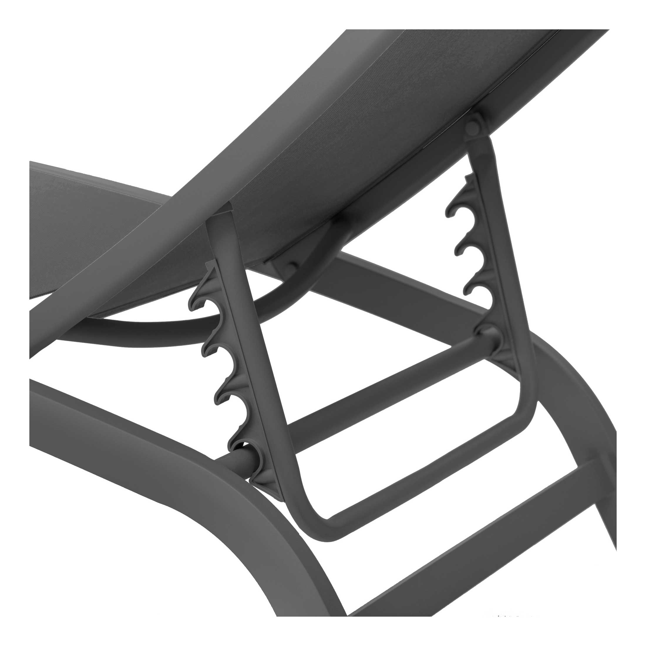 Ligbed Bonao Antraciet