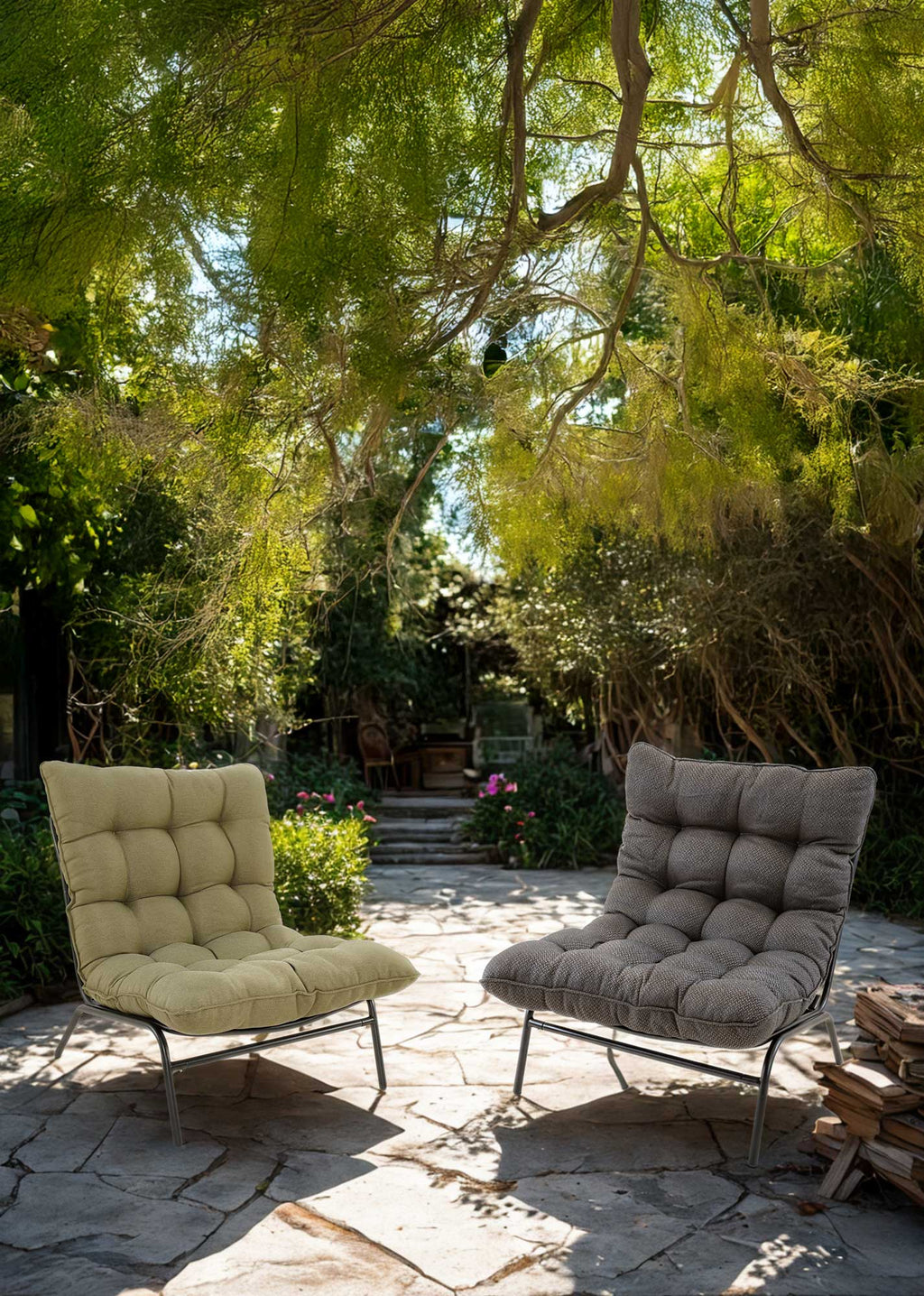 Loungestoel Zenzi Zwart