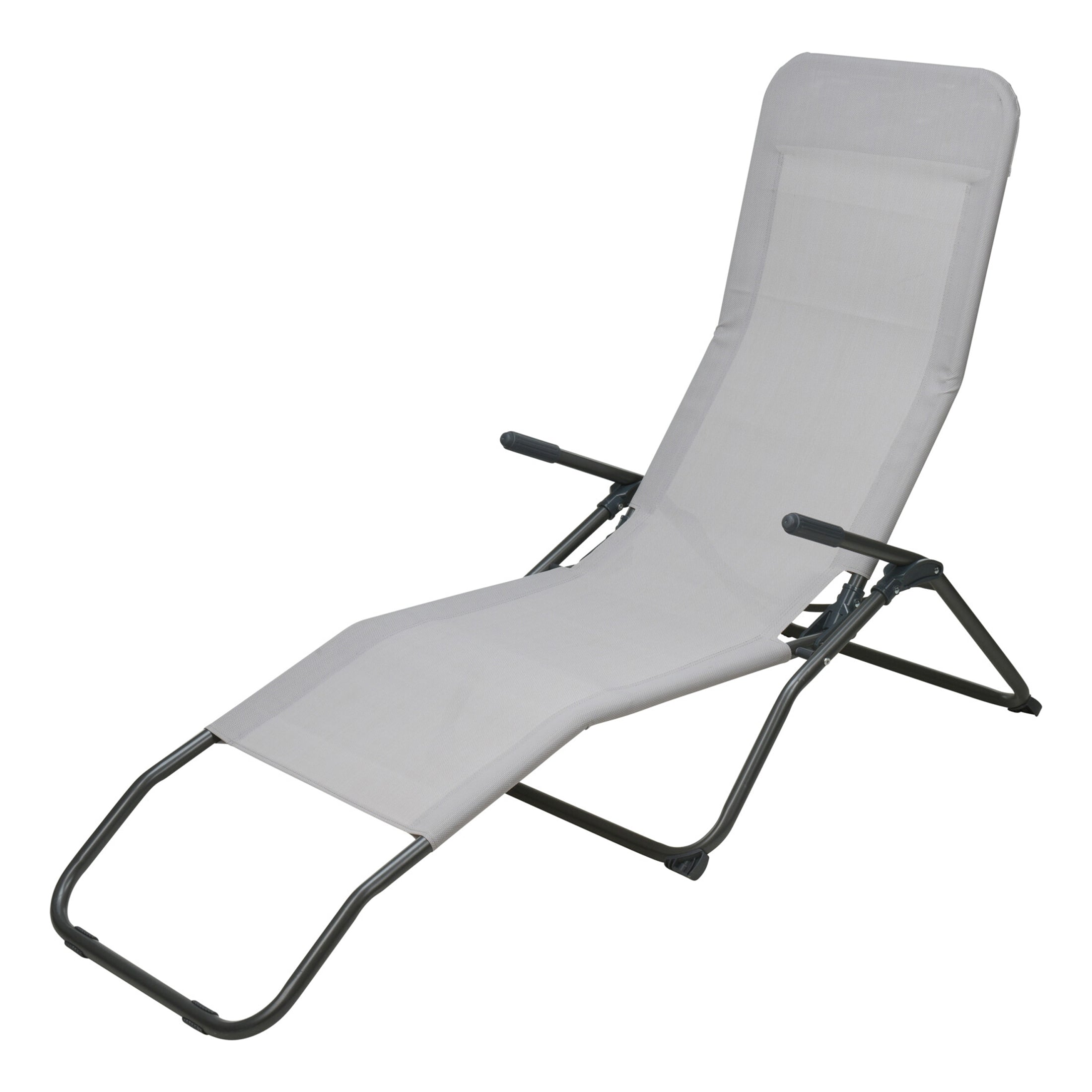 Siesta Lounger Grijs
