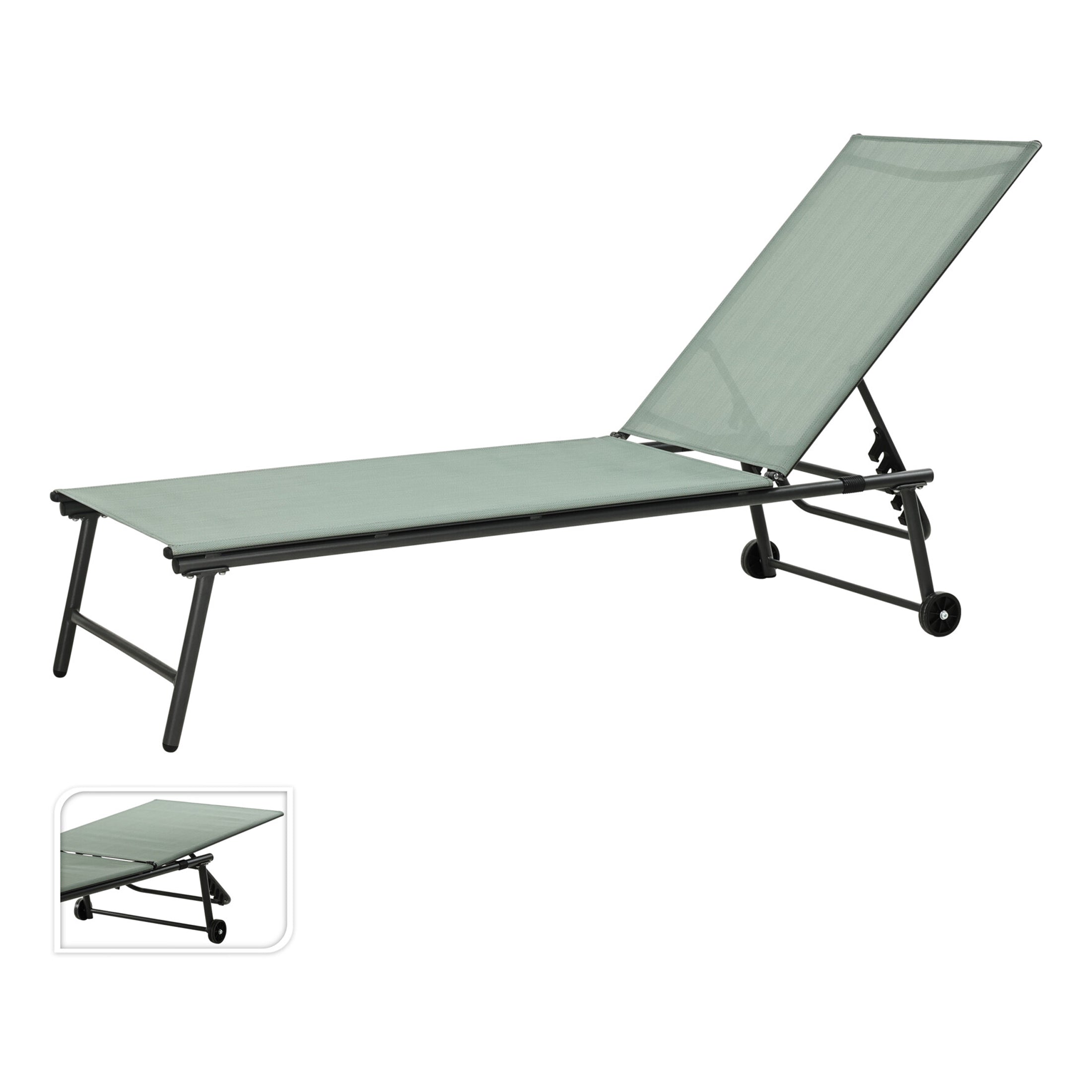 Lounger Muntgroen